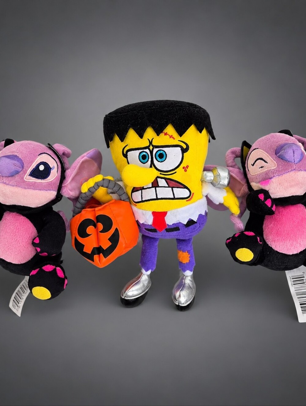 Halloween Plush Lot Spongebob Lilo Stitch